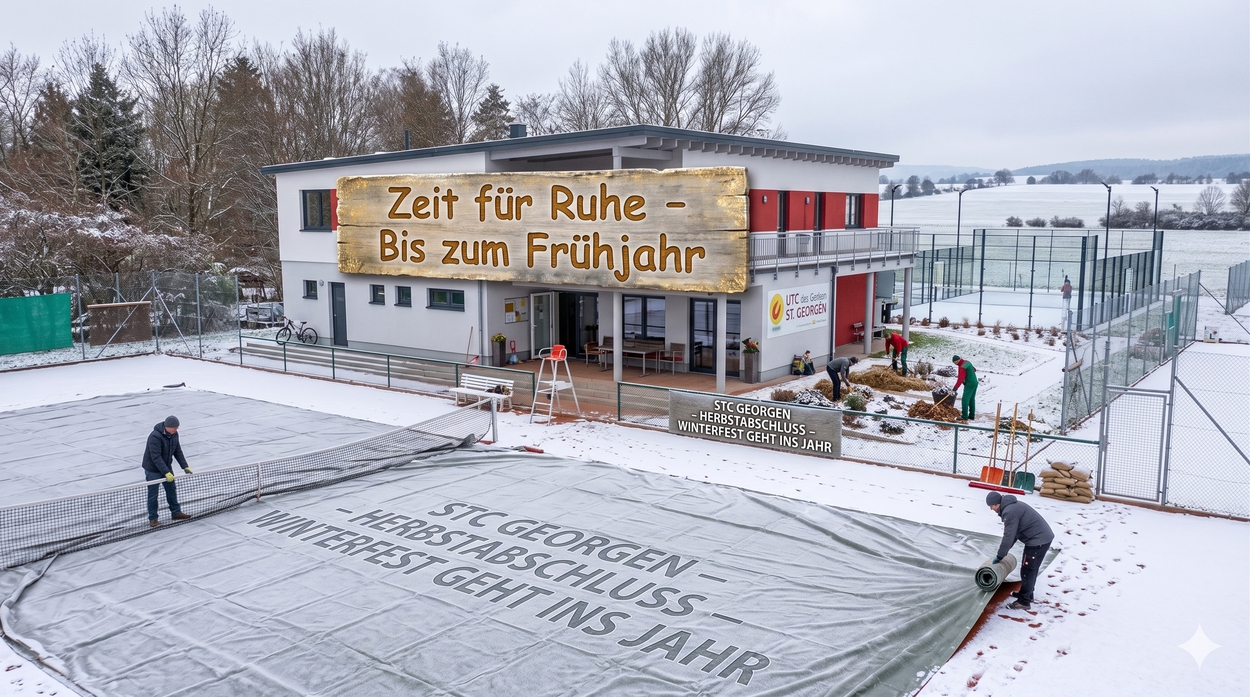 Gemeinsam pack ma’s an: Einwinterung unserer Anlage!
